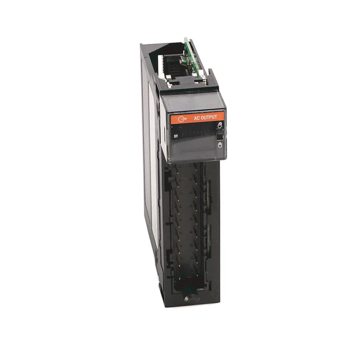 Allen-Bradley 1756-OA8 ControlLogix 8-point AC digital output module, 85–265V AC, compact industrial automation solution.