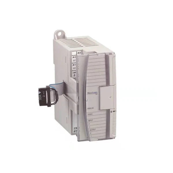 Allen-Bradley 1762-IQ8 MicroLogix 8-point 24V DC digital input module, sink/source, DIN/panel mount, IP20 open-style.