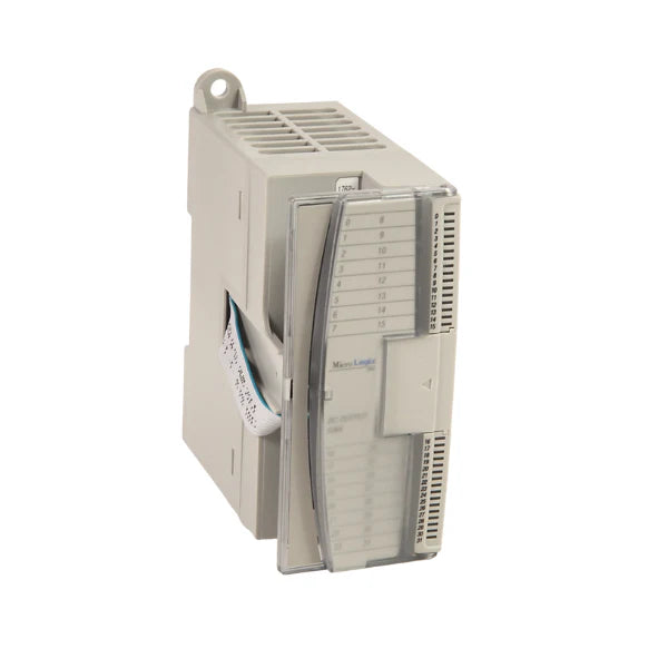 relay output module, 8 points, 2A, 240V AC / 125V DC, DIN rail mount, for MicroLogix 1200 PLC systems.