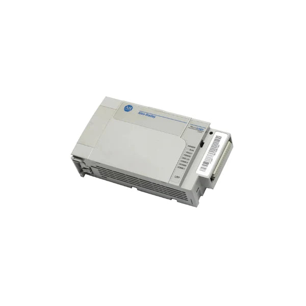 MicroLogix 1500 processor, RS-232/RS-485 communication, memory module support.