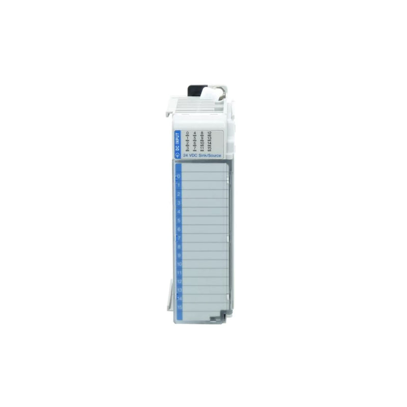digital input module, 16 fast 24V DC sink/source inputs, for CompactLogix or MicroLogix 1500.