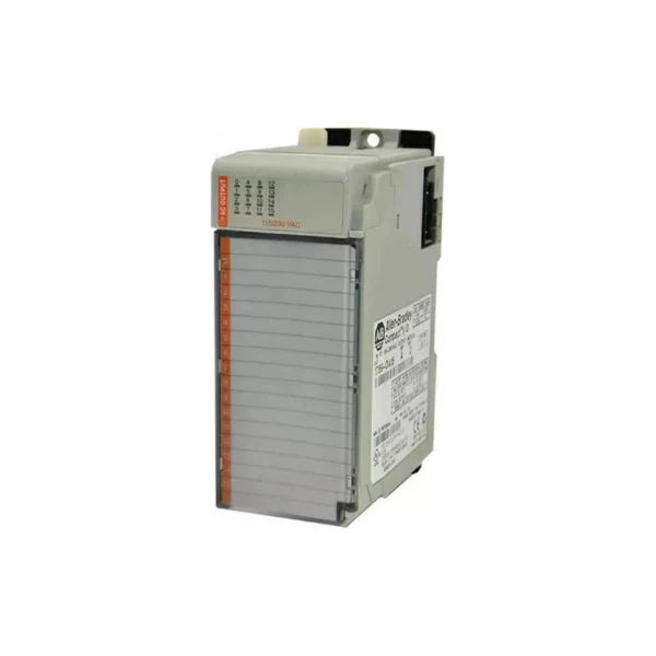 1769-OA16 Compact I/O AC output module, 16-point 120/240V for CompactLogix and MicroLogix systems, used in industrial control panels.