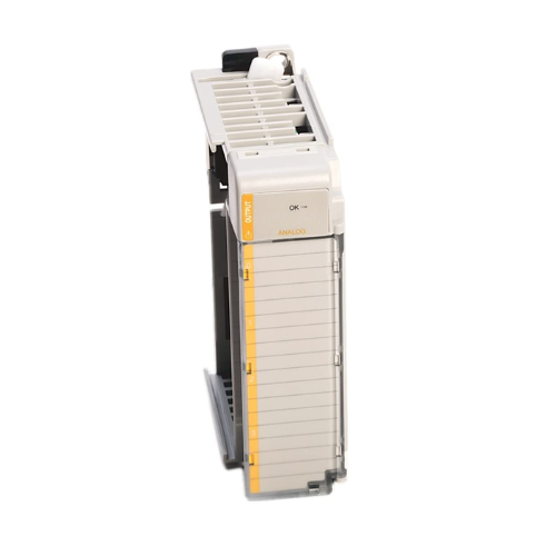 Allen-Bradley 1769-OF8C CompactLogix analog output module with 8 current channels, 0–20 mA or 4–20 mA, 16-bit resolution, DIN rail mount.