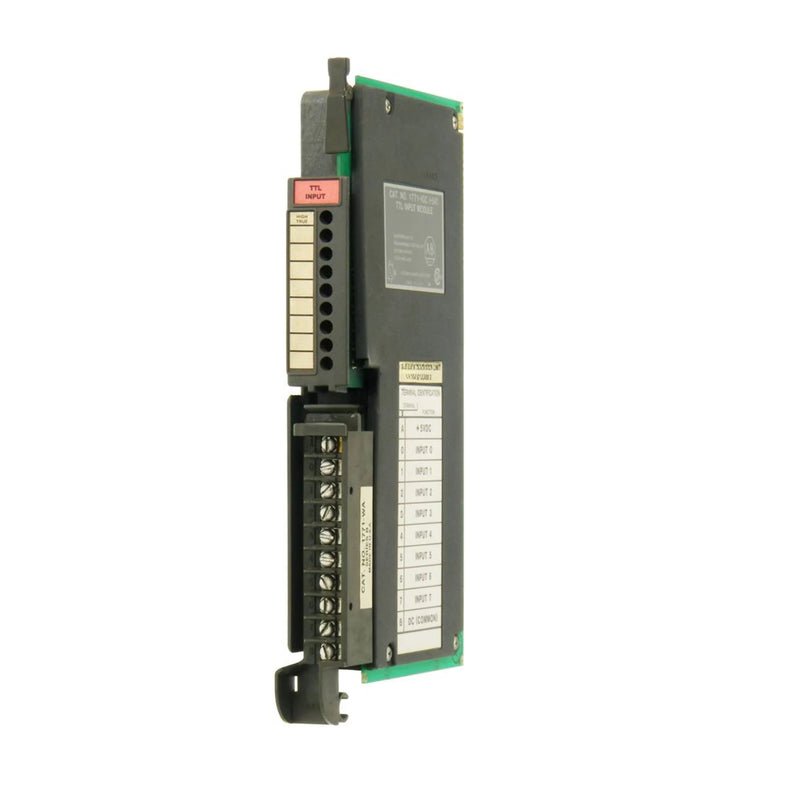 Allen-Bradley 1771-IGC digital input module, 16-point, 5V DC TTL, PLC-5 chassis compatible