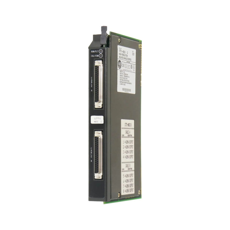 Allen-Bradley 1771-NIS/C analog input module, 8 isolated voltage channels, Series C, for PLC-5 systems