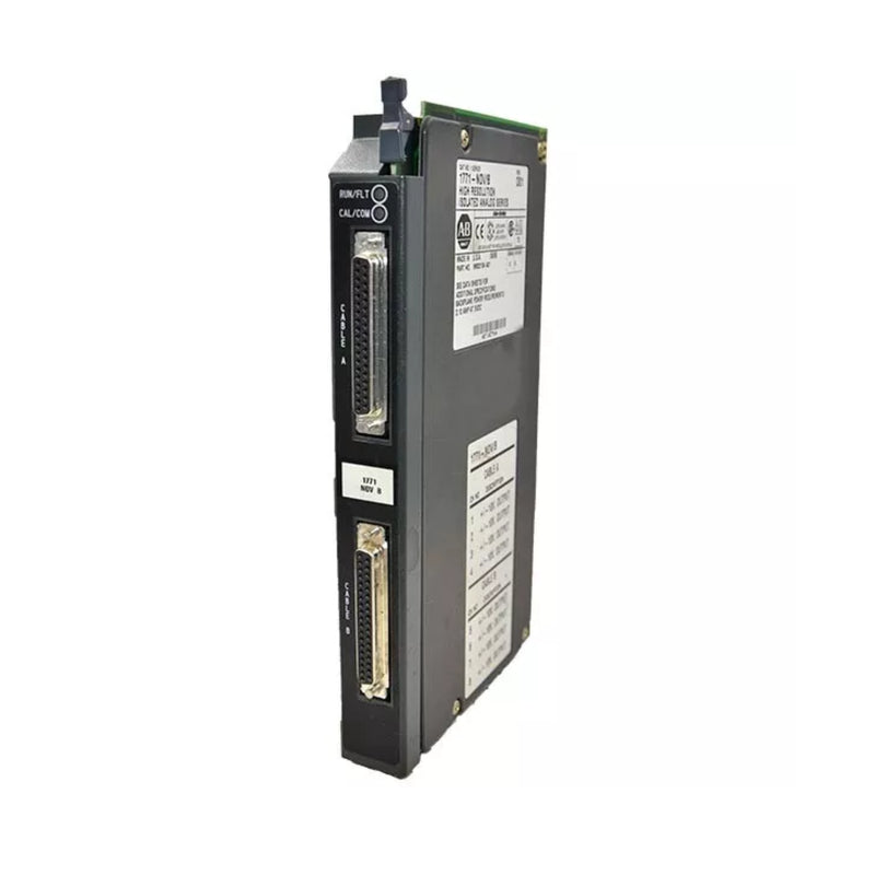 Allen-Bradley 1771-NOV analog output module, 2-channel, 0–10V, for PLC-5, 1771 series, industrial automation voltage control.