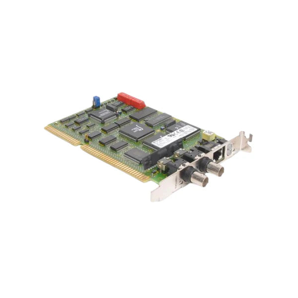 Allen-Bradley 1784-KTCX15 ControlNet interface card, ISA/EISA bus, dual BNC ports, RJ-45 NAP, 5V DC.