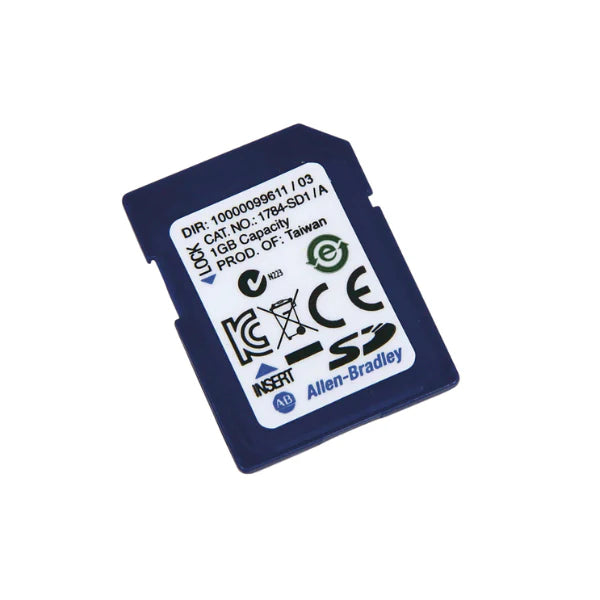 1784-SD1 1 GB SD memory card for ControlLogix and CompactLogix controllers