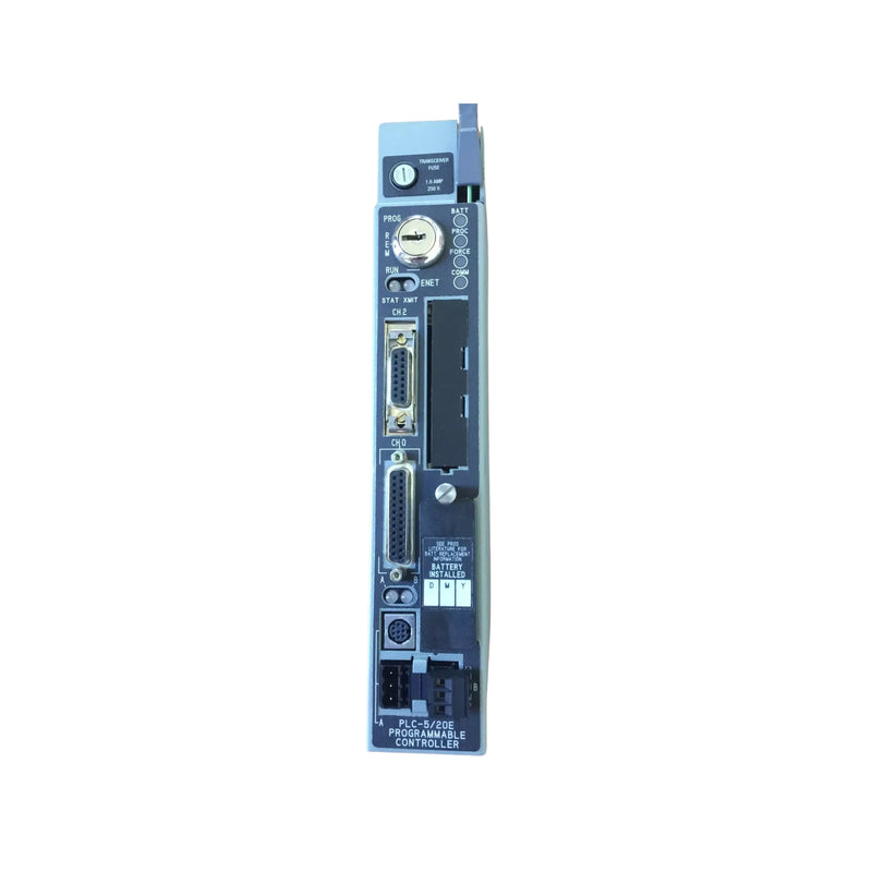Allen-Bradley 1785-L20E PLC-5/20E processor, Ethernet, 32K words, remote I/O master, Series E