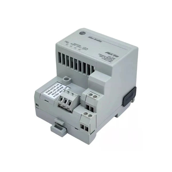 Allen-Bradley 1794-ASB FLEX I/O remote I/O adapter, 24V DC input, DIN rail mount, supports up to 8 modules for distributed industrial control.