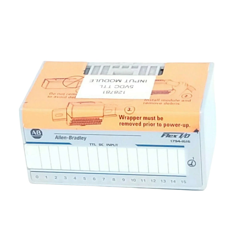 Allen-Bradley 1794-IG16 FLEX I/O TTL input module, 16 sink inputs, 5V DC logic