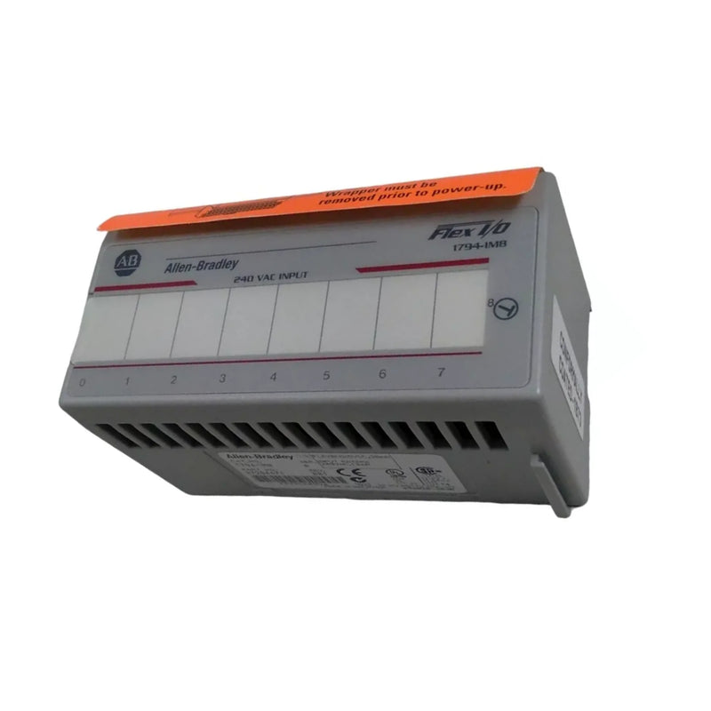 Allen-Bradley 1794-IM8 FLEX I/O 8-point 120V AC input module, DIN rail mount, sinking input type