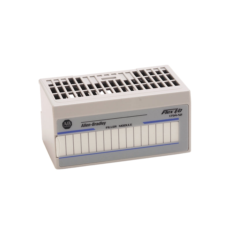 Allen-Bradley 1794-N2 FLEX I/O terminal base unit for secure module mounting and wiring.