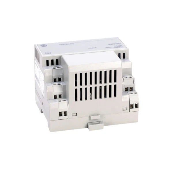 1794-PS3 FLEX I/O power supply module, 120/230V AC input, 24V DC output at 3 A, for distributed industrial control systems.