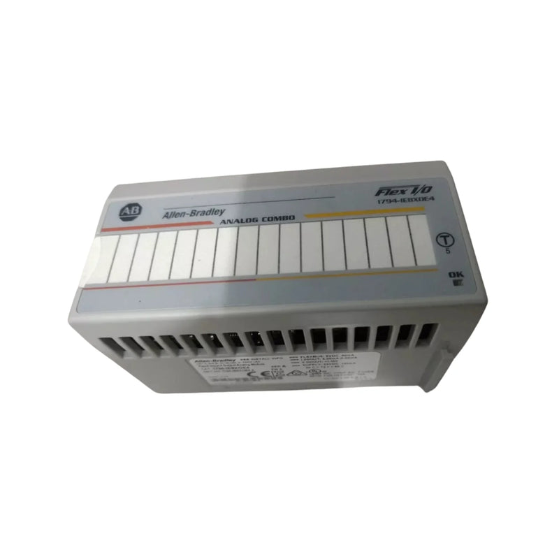 1794-IE8XOE4 FLEX I/O analog combination module, 8 inputs, 4 outputs, 16-bit resolution, 24V DC, DIN rail mount