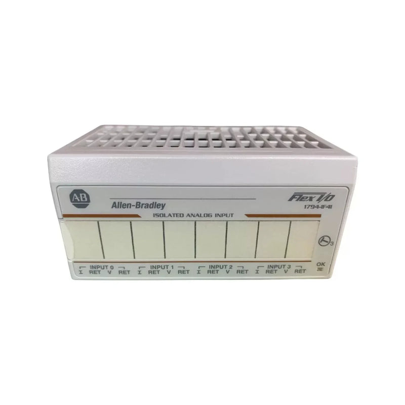 Allen-Bradley 1794-IF4I analog input module, 4 isolated channels, FLEX I/O, voltage/current, 16-bit