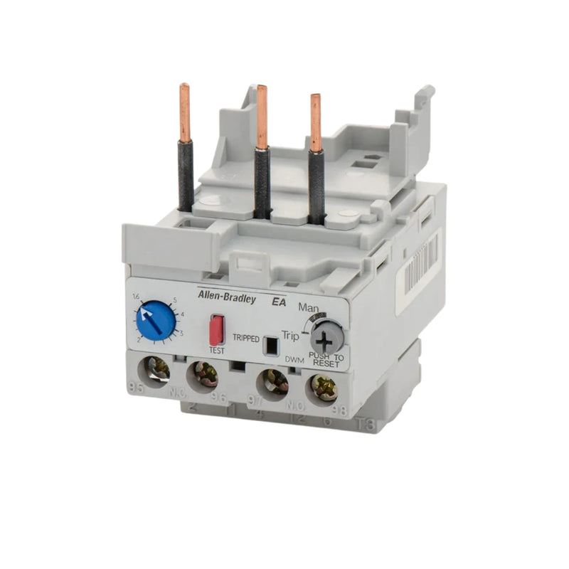 Allen-Bradley 193-EA1EB overload relay, 0.1–0.5A, Class 10, manual/auto reset, E1 Plus series, motor protection