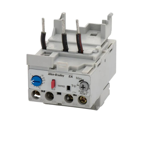 Allen-Bradley 193-EA1FB E1 Plus overload relay, 0.1–0.5 A adjustable, DIN mount, motor protection