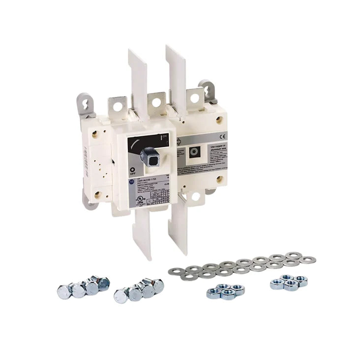 Allen-Bradley 194R-NU100-1753 100A 3-pole fused disconnect switch, non-enclosed, UL 98 compliant