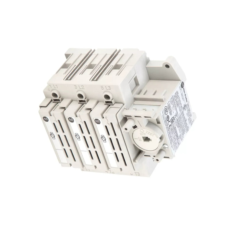 Allen-Bradley 194R-N30-1753 disconnect switch, 30 A, 3-pole, rotary handle, panel mount, non-fusible