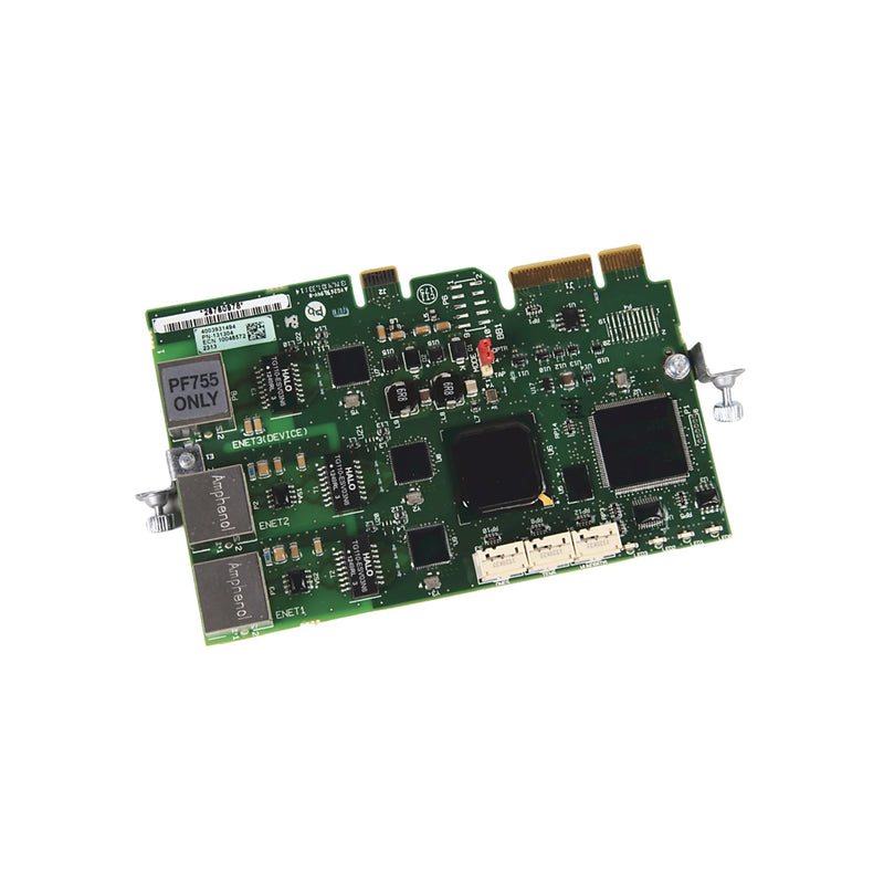 Allen-Bradley 20-750-ENETR dual-port EtherNet/IP adapter for PowerFlex 750-Series drives, supporting DLR topology.