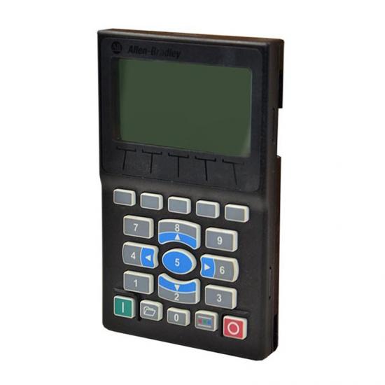 Allen-Bradley 20-HIM-A6 PowerFlex LCD HIM, remote mountable with numeric keypad and CopyCat function, for AC drive control.