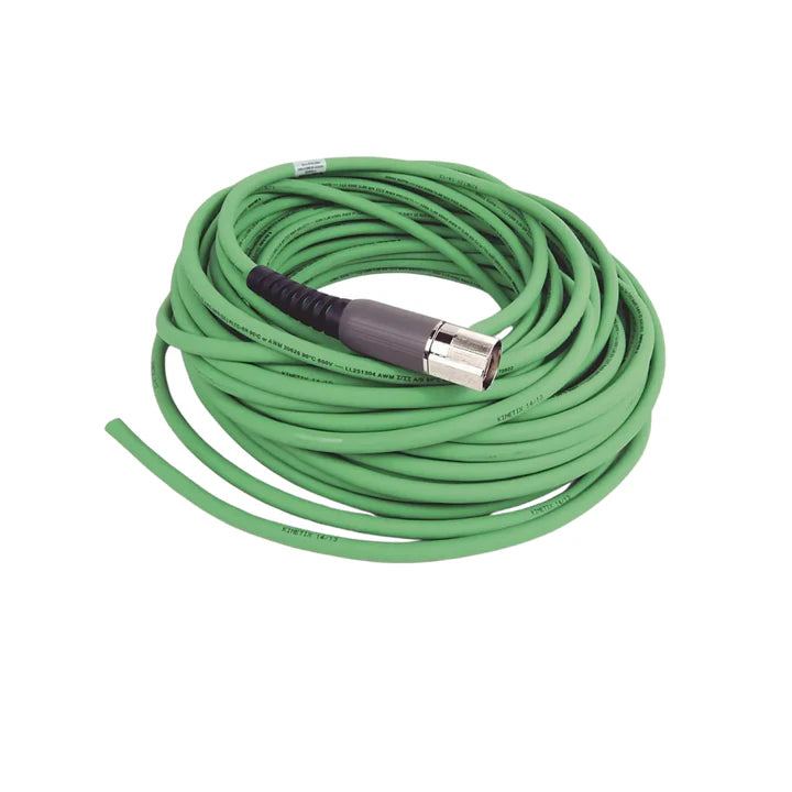 Allen-Bradley 2090-CFBM7DF-CEAA30 feedback cable, 30m, DSL, right-angle to straight, CE marked
