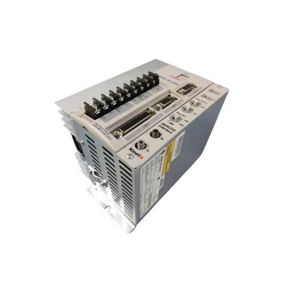 Allen-Bradley 2098-DSD-020-SE servo drive, 240V AC, 20A, SERCOS, single-axis, Ultra3000, panel mount.