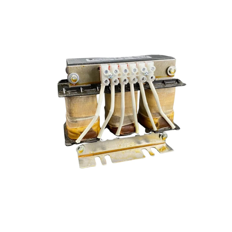 Allen-Bradley 1321-3R8-C 3-phase line reactor, 8A, 600V AC, open style, harmonic filter for VFD protection
