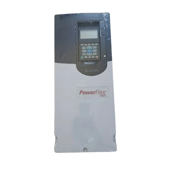 PowerFlex 753 AC Drive, 400V, 30A, frame 3, air-cooled, with DB transistor and filter.