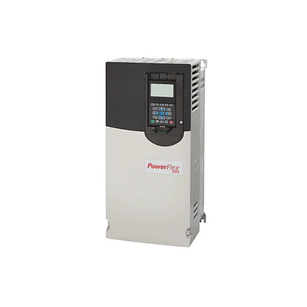 PowerFlex 755 drive, 50 HP, 480V, 3-phase, EtherNet/IP, DB transistor, Frame 4, filtered, no HIM.