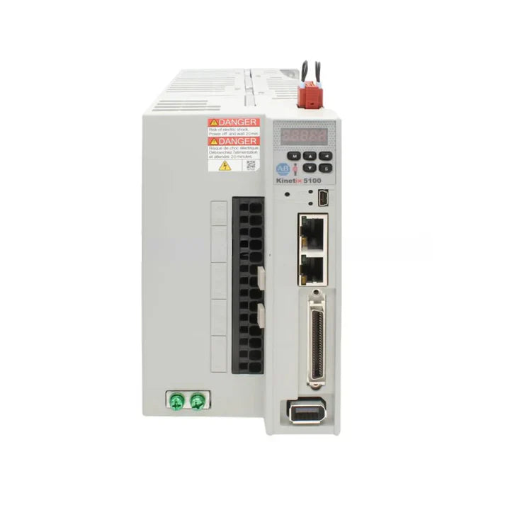Allen-Bradley 2198-E4055-ERS Kinetix 5100 servo drive, 5.5kW, 480V, 24.8A, STO, EtherNet/IP, internal shunt