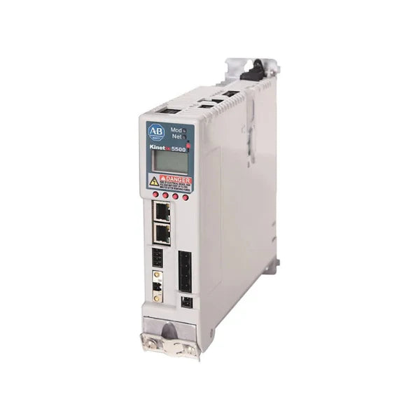 Kinetix 5300 servo drive, 0.3 kW, 400V AC, CIP Motion, integrated STO, single-axis drive for Logix systems.