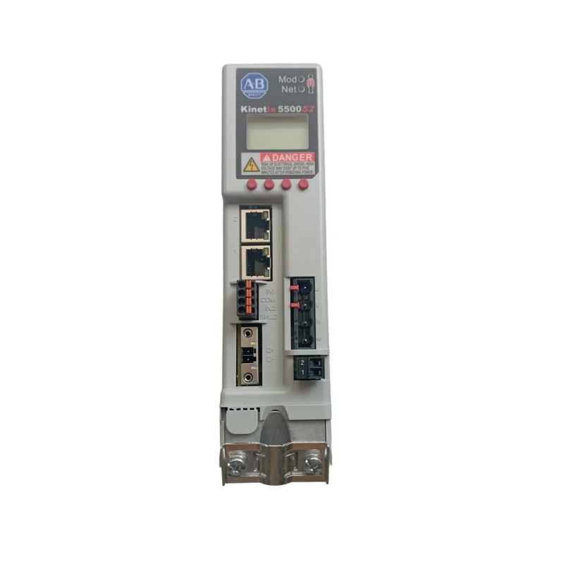 Allen-Bradley 2198-H003-ERS2 Kinetix 5500 servo drive, 2.5A peak, 190–528V AC input, integrated safety