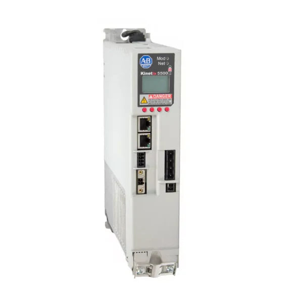 Allen-Bradley 2198-H070-ERS Kinetix 5700 servo drive, 70A, single-axis, EtherNet/IP, safety-enabled.
