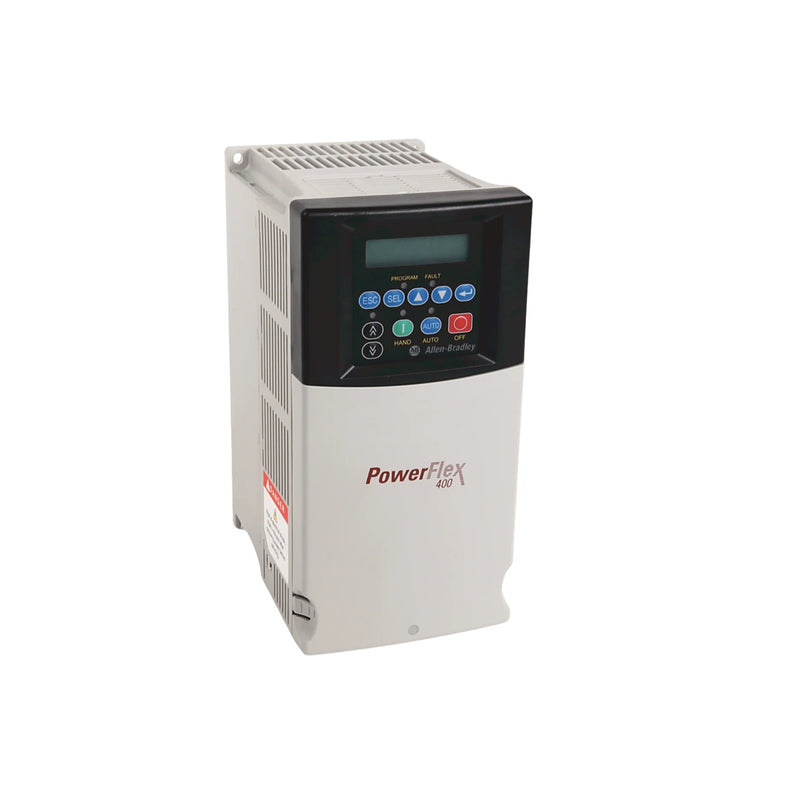 Allen-Bradley 22C-D6P0N103 PowerFlex 400 drive, 3 HP, 480V 3-phase, Frame C, IP20, fixed keypad