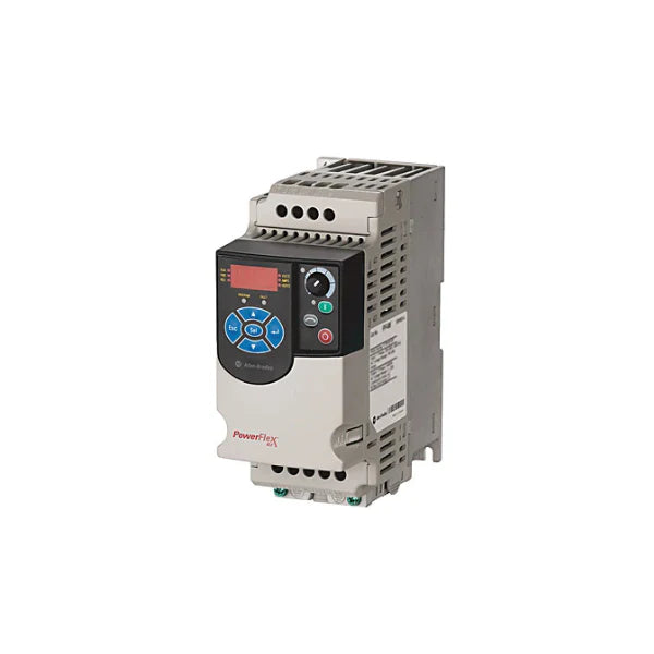  22F-D013N104 PowerFlex 4M AC drive, 7.5 HP, 480V AC, 3-phase, Frame C, IP20 open type, LED display, RS485 communication.