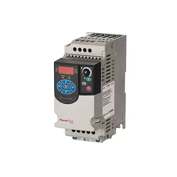 Allen-Bradley 22F-B8P0N103 PowerFlex 4M AC drive, 2 HP, 240V, 3-phase, 8A, LED keypad, open type, RS485