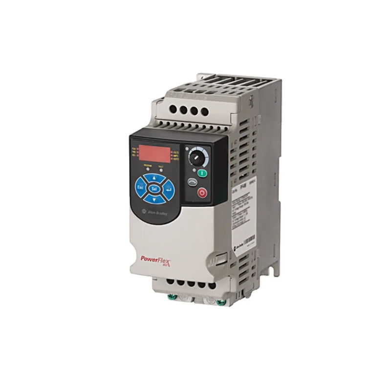 Allen-Bradley 22F-D6P0N113 PowerFlex 4M AC drive, 3 HP, 480V, 6A, Frame B, IP20, LED keypad, CE filter