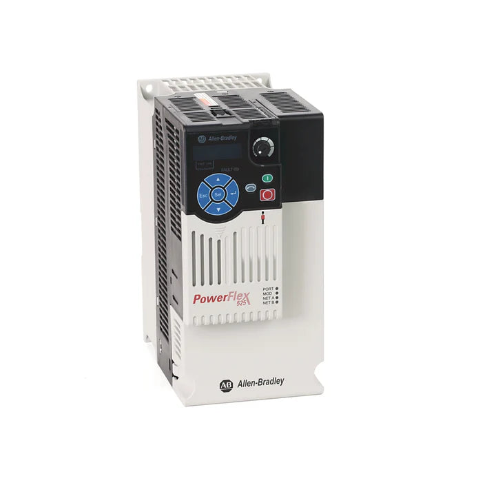 Allen-Bradley 25B-E012N104 PowerFlex 525 drive, 10 HP, 600V 3PH, 12A, Frame C, IP20, STO, EtherNet/IP