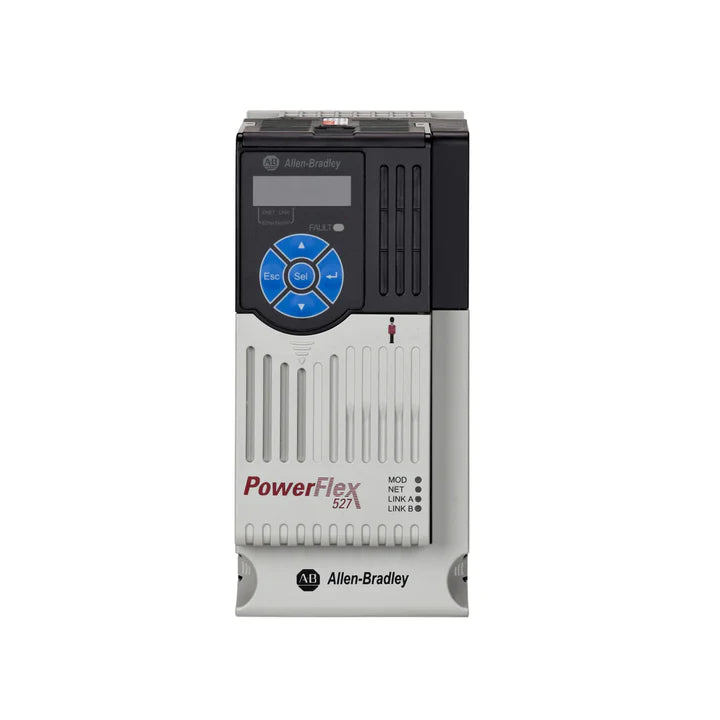 Allen-Bradley 25C-D010N104 PowerFlex 527 AC drive, 480V, 10A, 5 HP, EtherNet/IP, integrated safety, Frame B