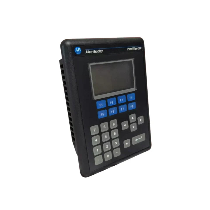 Allen-Bradley 2711-K3A5L1 PanelView 300 HMI terminal, DH-485, 24V DC, keypad, RS-232 printer port