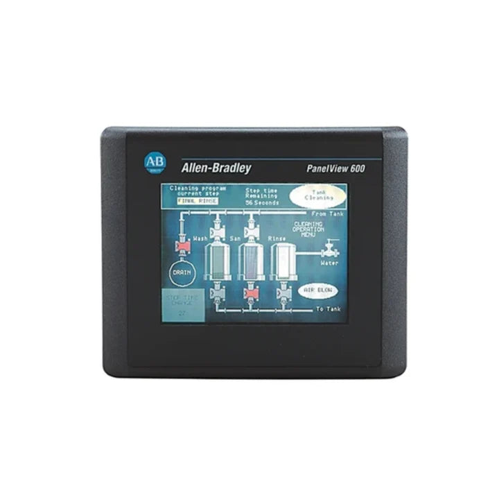 Allen-Bradley 2711-T6C8L1 HMI, 6-inch color touchscreen, DH+, 24V DC, PanelView 600