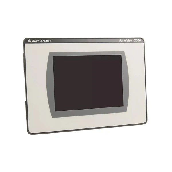 Allen-Bradley 2711C-T6C PanelView C600 HMI, 6-inch color touchscreen, 24V DC, RS232 RS485