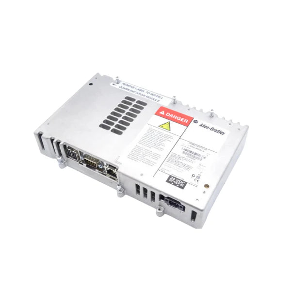 logic module for PanelView Plus 700–1500, 64 MB RAM/Flash, Ethernet, RS-232, USB, Windows CE operating system.