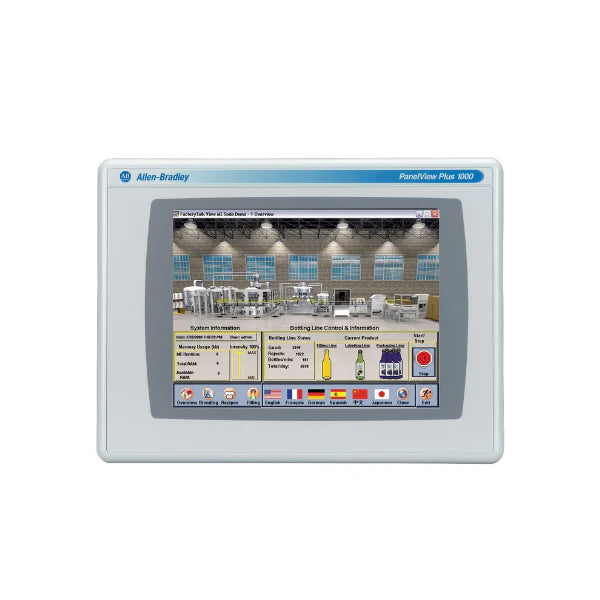 PanelView Plus 1000 HMI, 10.4