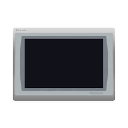 Allen-Bradley 2711P-T15C22D9P 15-inch PanelView Plus 7 Performance HMI with dual Ethernet ports and touchscreen interface.