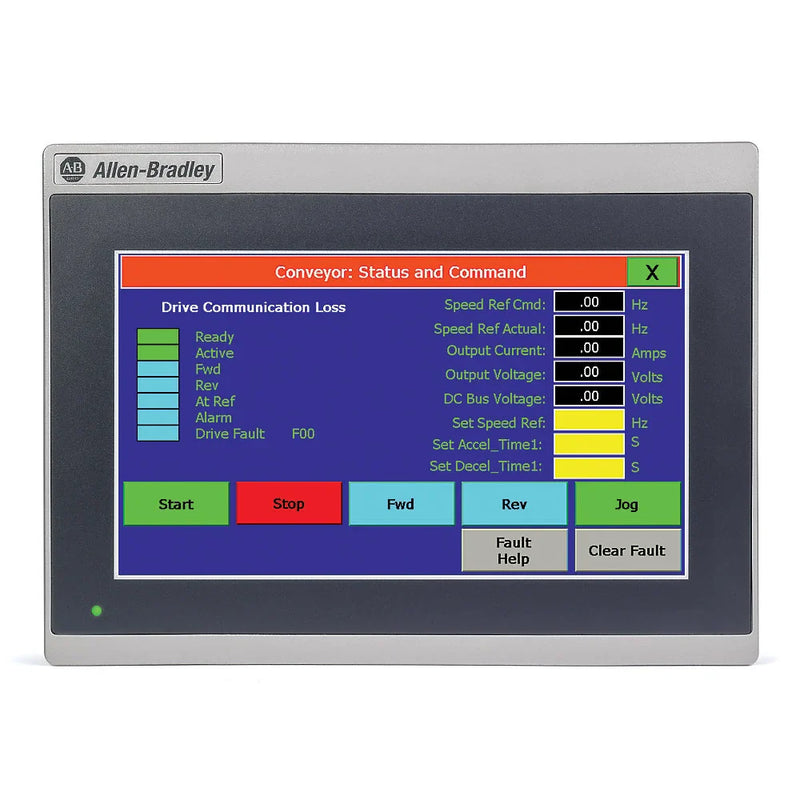 Allen-Bradley 2711R-T7T PanelView 800 HMI, 7