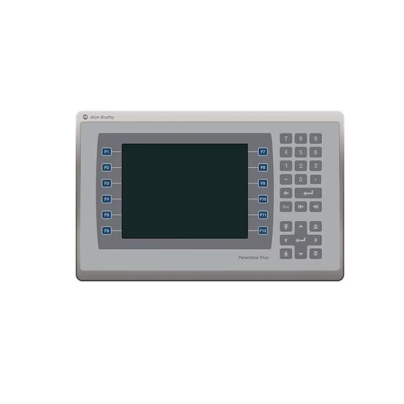 Allen-Bradley 2711P-B7C22A9P PanelView Plus 7 HMI, 7-inch touchscreen with keypad, Ethernet and RS-232, 24V DC