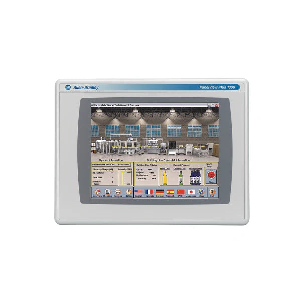 Allen-Bradley 2711PC-T10C4D8 HMI, 10.4